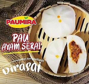 Pau ayam sambal serai