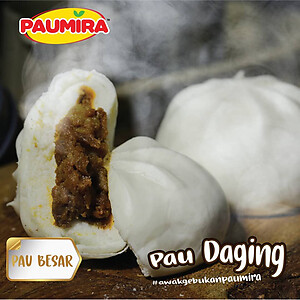 Pau kari daging besar