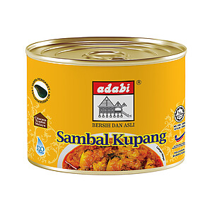 adabi sambal kupang tin 160g