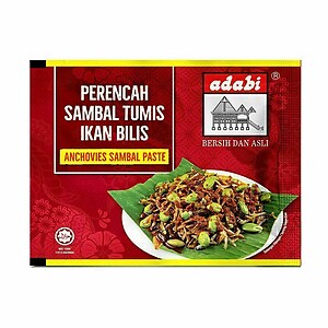 adabi perencah sambal tumis ikan bilis 60g