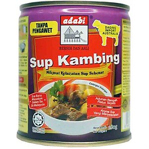 adabi sup kambing tin 280g