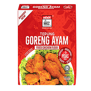 adabi tepung goreng ayam pedas 250g