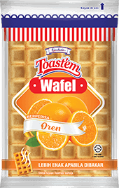 Gardenia toast'em wafel orange