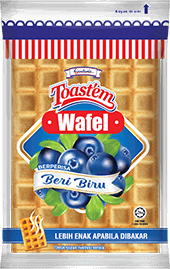 Gardenia toast'em wafel blueberry